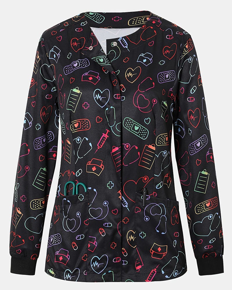 Printed Scrub Jacket manufacturer in Bangladesh (5)