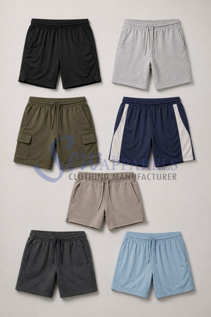 Custom Knit Shorts Manufacturer in Bangladesh