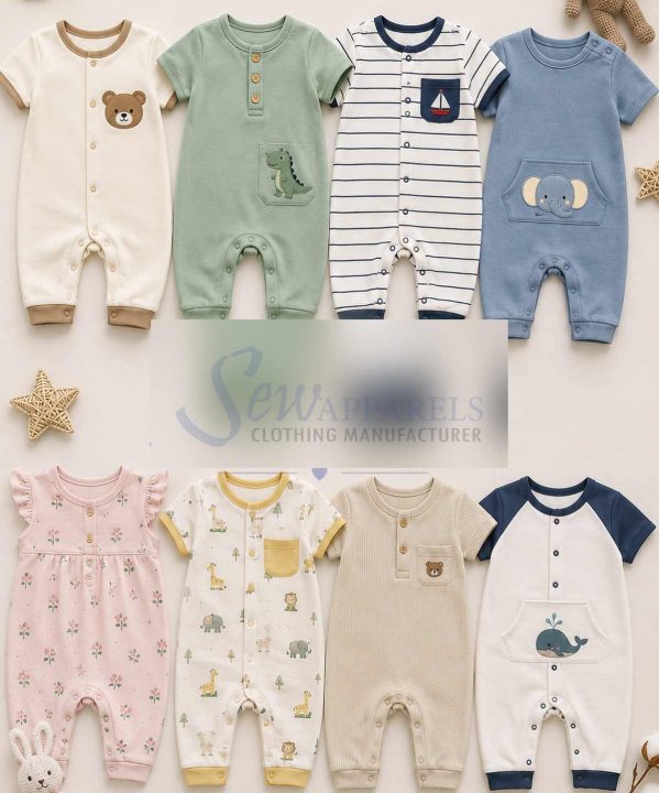 Custom Baby Rompers Manufacturer in Bangladesh 3