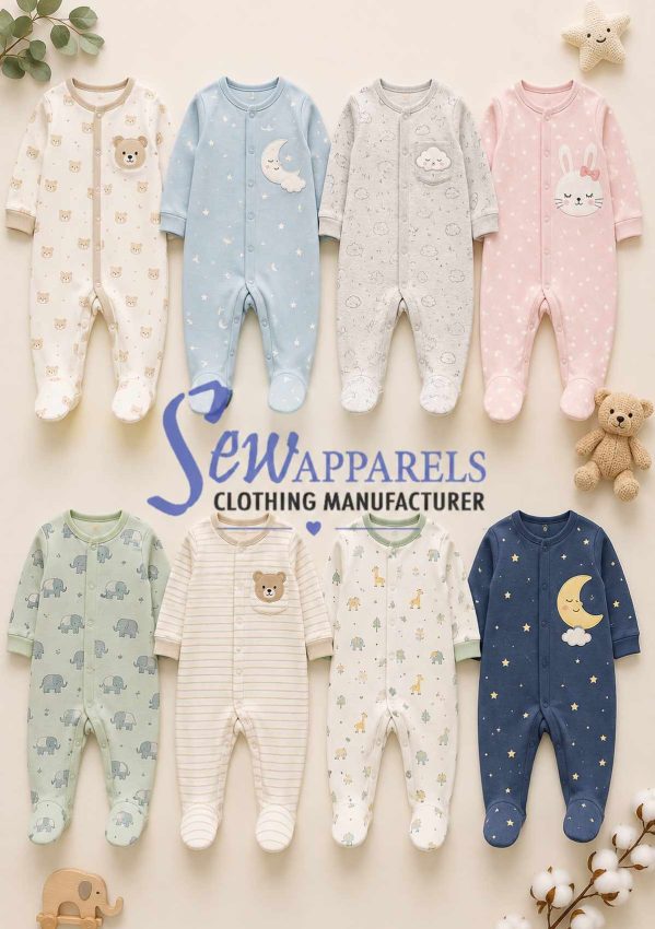 Custom Baby Sleepsuits Manufacturer in Bangladesh 3