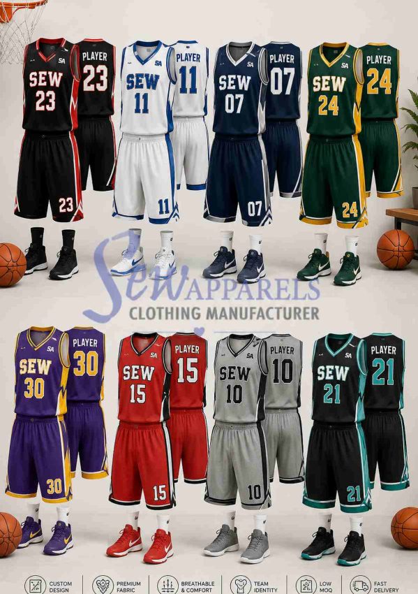 Custom Basketball Uniforms Manufacturer in Bangladesh 3