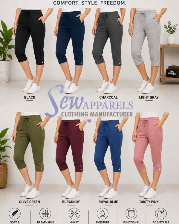 Custom Capri Pants Manufacturer 3