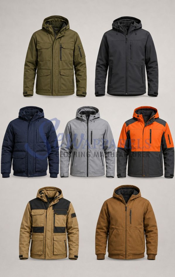 Custom Hooded Work Jackets Manufacturer in Bangladesh