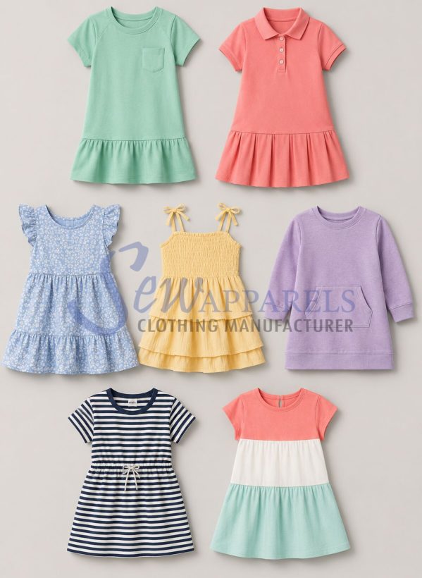 Custom Kids Dresses Manufacturer in Bangladesh