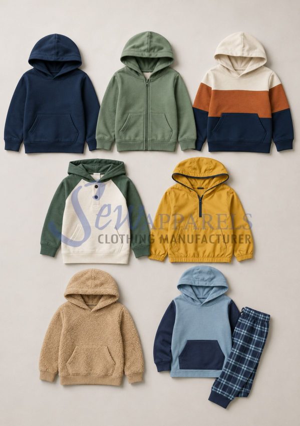 Custom Kids Hoodie Manufacturer in Bangladesh