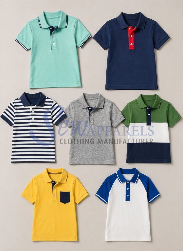 Custom Kids Polo Shirts Manufacturer in Bangladesh