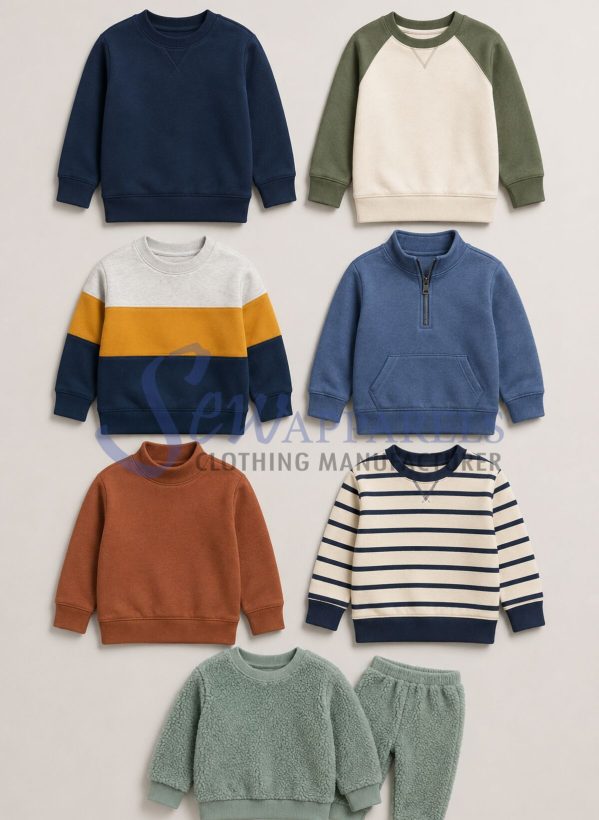 Custom Kids Sweatshirts Manufacturer in Bangladesh