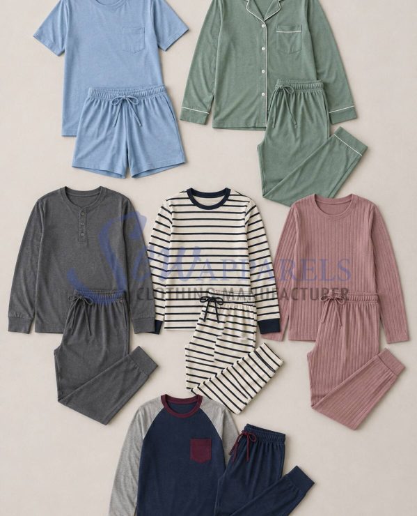 Custom Knit Pajama Set Manufacturer