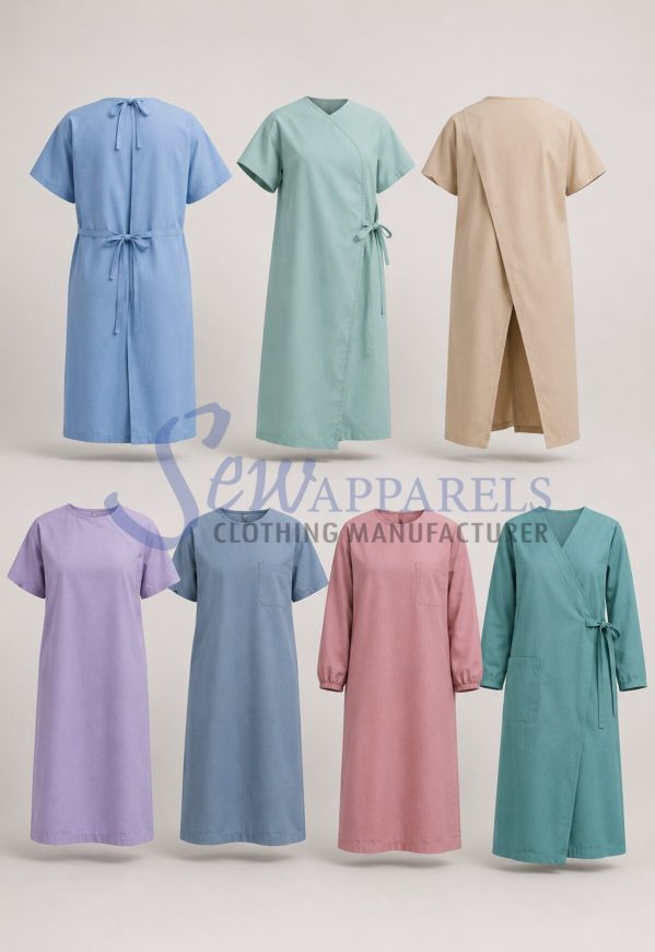 Custom Patient Gowns Manufacturer in Bangladesh