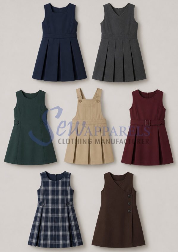 Custom School Pinafores Manufacturer in Bangladesh