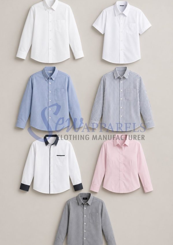 Custom School Shirts Manufacturer in Bangladesh