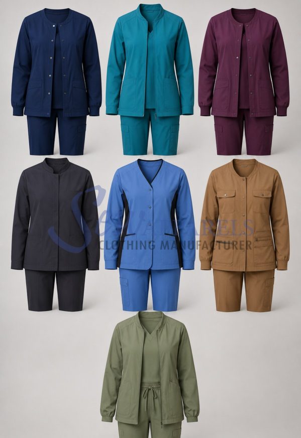 Custom Scrub Jackets Manufacturer in Bangladesh