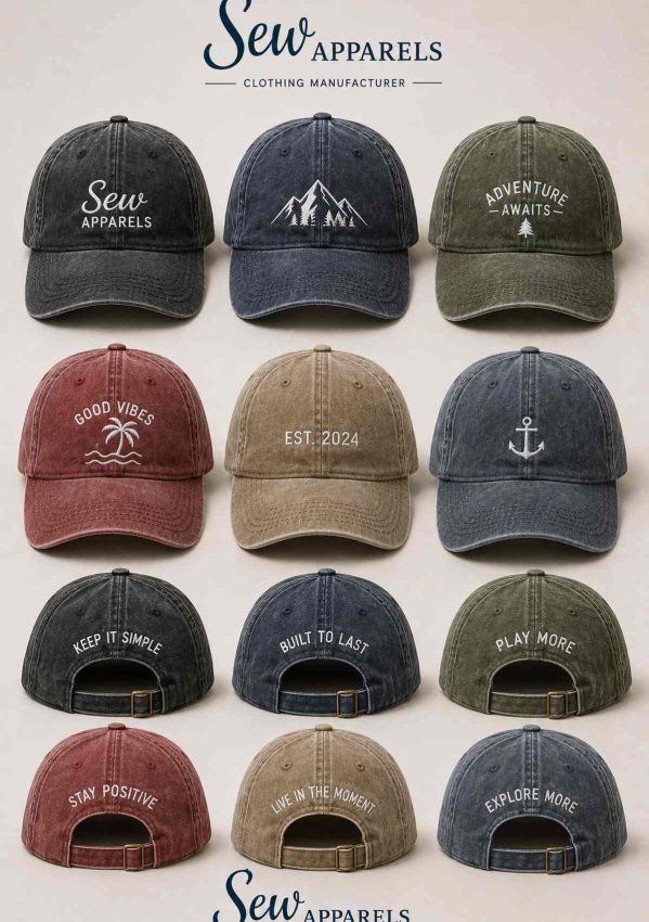 Custom Washed Cap Manufacturer in Bangladesh 3