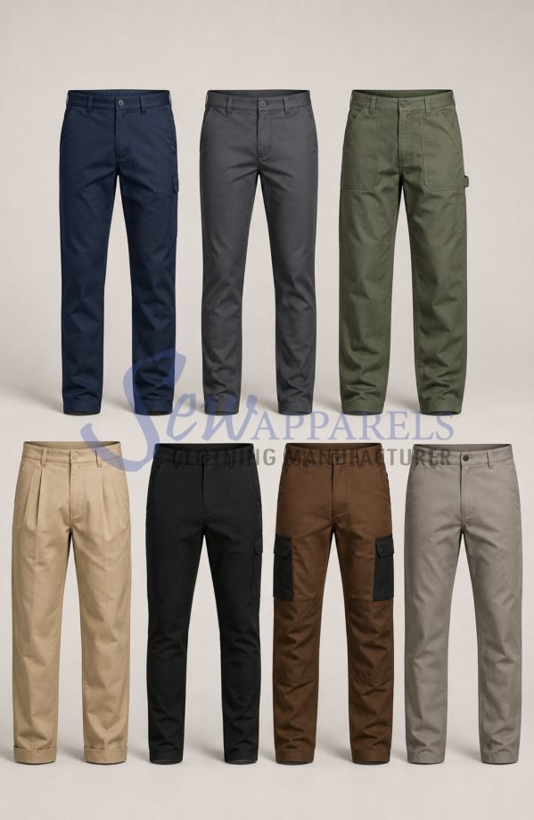 Custom Work Chino Trousers Manufacturer in Bangladesh