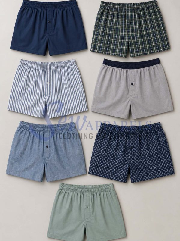 Custom Woven Boxer Shorts Manufacturer