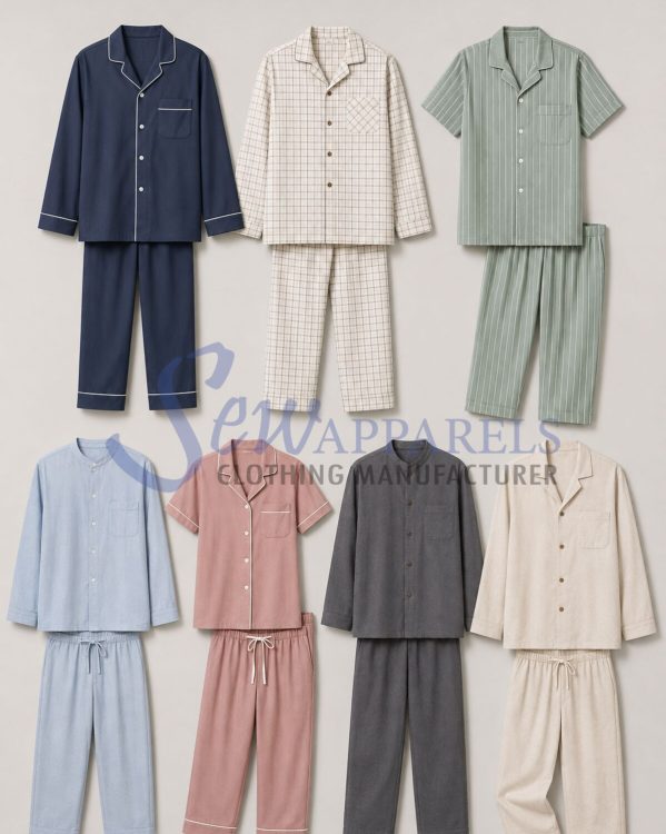 Custom Woven Pajamas Manufacturer